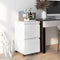 SST016 Solido Double-layer drawer Metal stainless steel movable drawer file cabinet