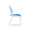 KL21-4 Stack Steel Frame Plastic Stackable Chair