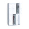 SST007 Tecno office thin edge stainless steel metal handle storage cabinet wardrobe