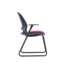 KL21-6 Stack Foam Upholstered Stackable Armchair