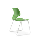 KQT-301B Spider Steel-legged Stackable Plastic Chair