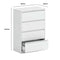 SST004 Lucido Office Steel Horizontal Drawer File Cabinet