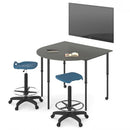 KS056 D-End 高度可調坐立式學校桌｜Sit-Stand Adjustable School Desk