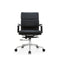 EC108-L EAMES Style Midback Conference Chair | Leather Bag Armrest