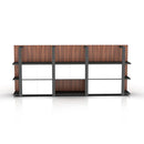 WC 37 Anti Open Shelf Bookcase