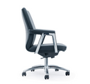 KH251-L Cortile Mid-Back Leather Office Chair