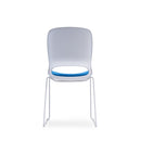 KL21-4 Stack Steel Frame Plastic Stackable Chair