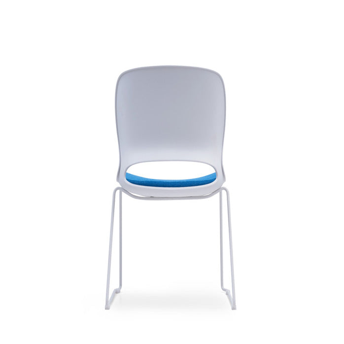 KL21-4 Stack Steel Frame Plastic Stackable Chair