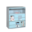 SST014 Urbano Office Thin-edged Steel Magazine Cabinet