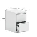 SST001 Acciio Office Steel In-Drawer File Cabinet