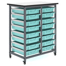TY001 Carre 雙層移動式教材櫃｜Teaching Supply Trolley