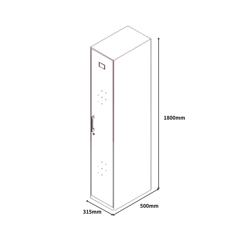 SST007 Tecno office thin edge stainless steel metal handle storage cabinet wardrobe