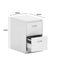 SST003 Inox Office Steel Inline Drawer File Cabinet