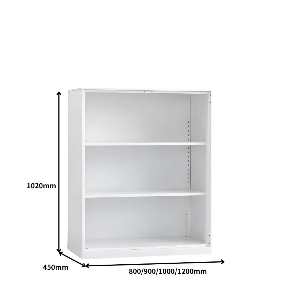 SST013 Essen Office Metal Stainless Steel Open File Cabinet
