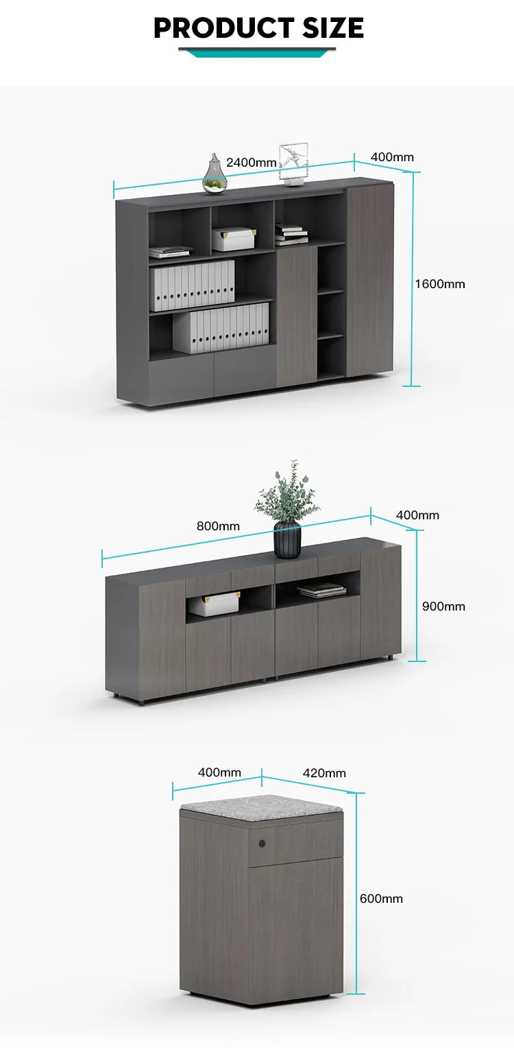 WC 32 Rust Office File Cabinet