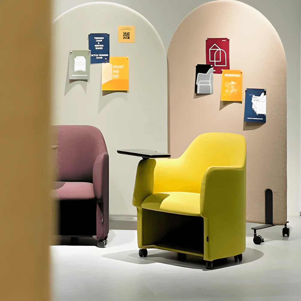 KEM027D MITO 商務培訓椅 會議椅｜布藝儲物會議椅｜多功能 Office Storage Chair