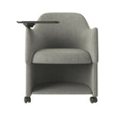 K507 Keno商務培訓椅｜布藝手寫板儲物會議椅｜高承重 Conference Chair with Writing Tablet