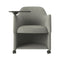 K507 Keno Business Training Chair | Fabric Handwritten Board Storage Conference Chair | High Load Bearing Conference Chair with Writing Tablet
