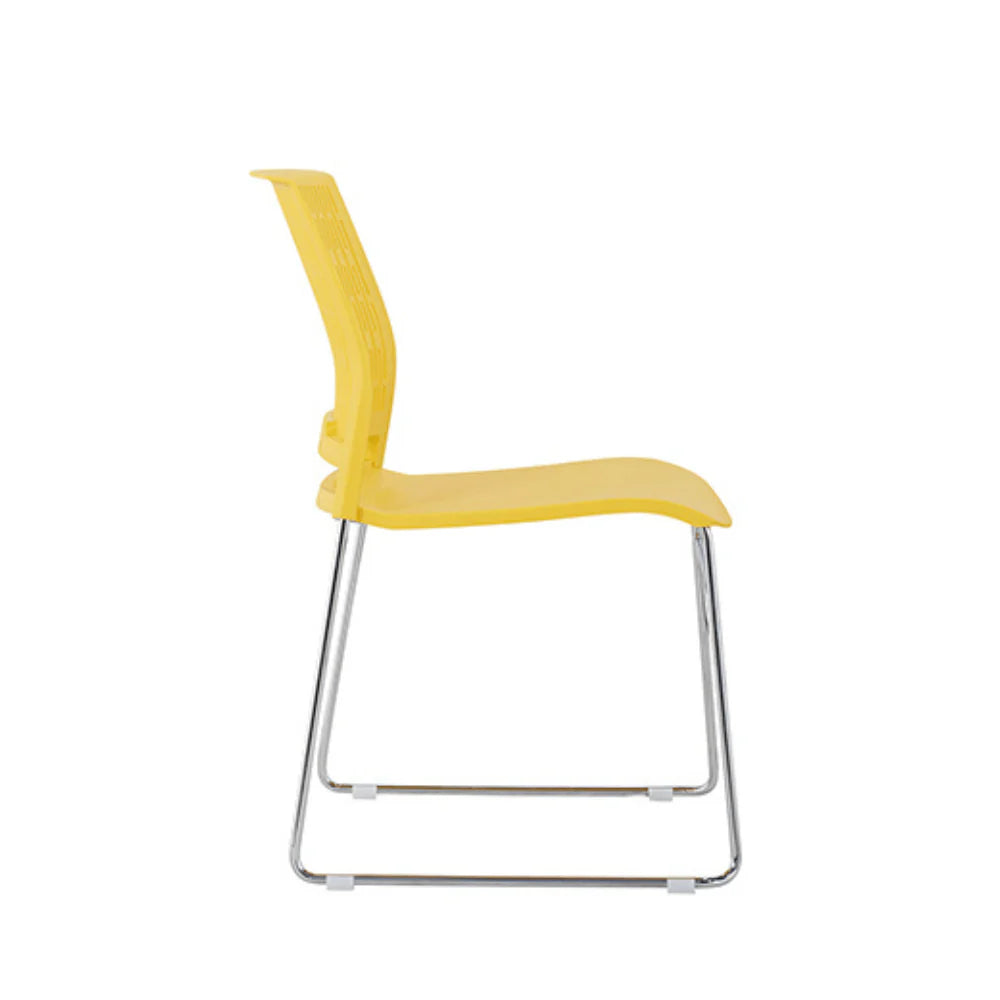 K508 Aria Stackable Arch-shaped Pedestal Plastic Training Chair Conference Chair