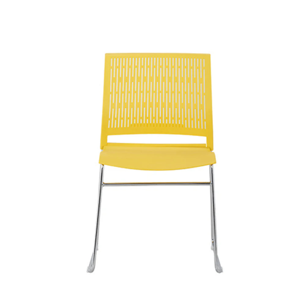K508 Aria Stackable Arch-shaped Pedestal Plastic Training Chair Conference Chair