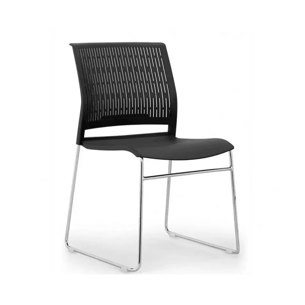 K508 Aria Stackable Arch-shaped Pedestal Plastic Training Chair Conference Chair