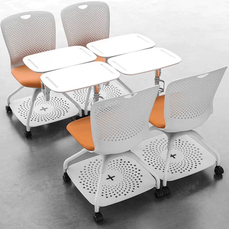 K510 Pivot multi-function conference chair with storage basket