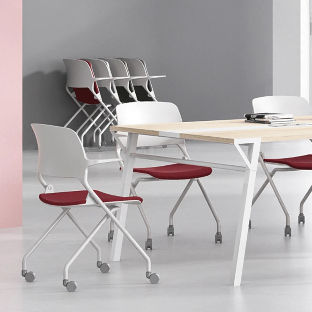 KEM038 Puro 折疊滑輪扶手疊椅