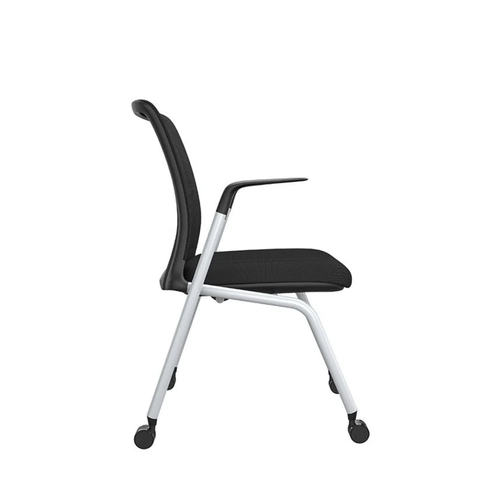 KEM042 Mero 可疊放培訓椅｜網布靠背會議椅連寫字板