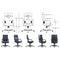 KH588B Vess High Back Italian Leather Executive Chair｜Italian Executive Chair