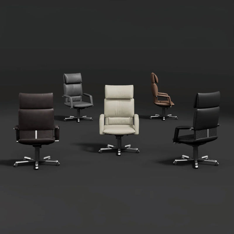 KH588B Vess High Back Italian Leather Executive Chair｜Italian Executive Chair