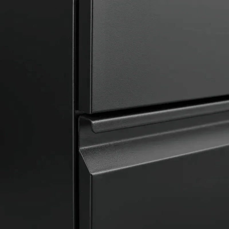 SST016 Solido Double-layer drawer Metal stainless steel movable drawer file cabinet