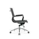 EC105C EAMES Styles Medium back genuine leather reception chair