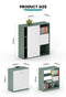 WC 38 Modern Wooden Office Locker