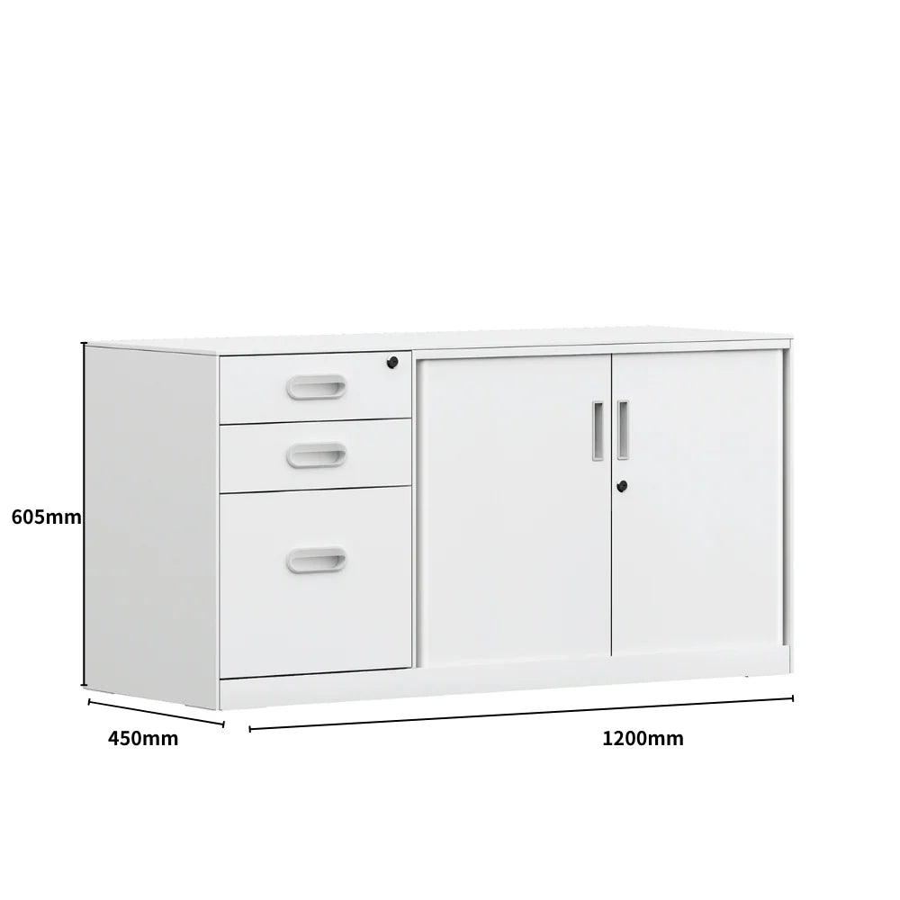 SST006 Futuro Office Steel Under Desk Storage Side Cabinet