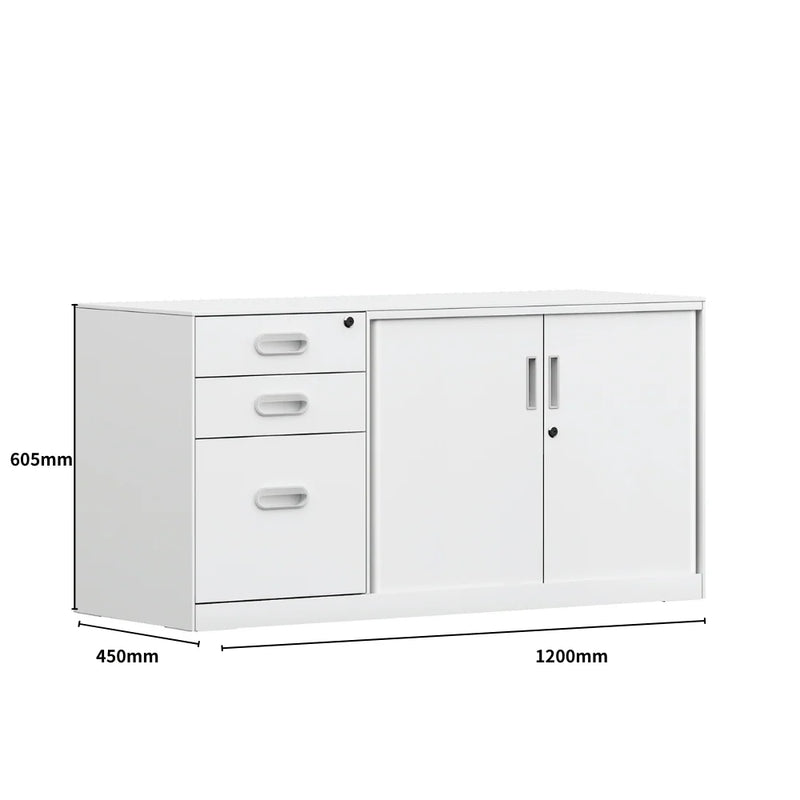 SST006 Futuro Office Steel Under Table Storage Side Cabinet