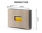 WC 6 Tuscan Wooden Office Storage Cabinet