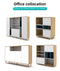 WC 34 Floren Wood Leg Office Storage File Cabinet