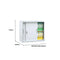 SST011 Puro Office Metal Steel Double Sliding Door File Cabinet