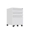 SST015 Statico three-layer drawer metal stainless steel movable drawer file cabinet