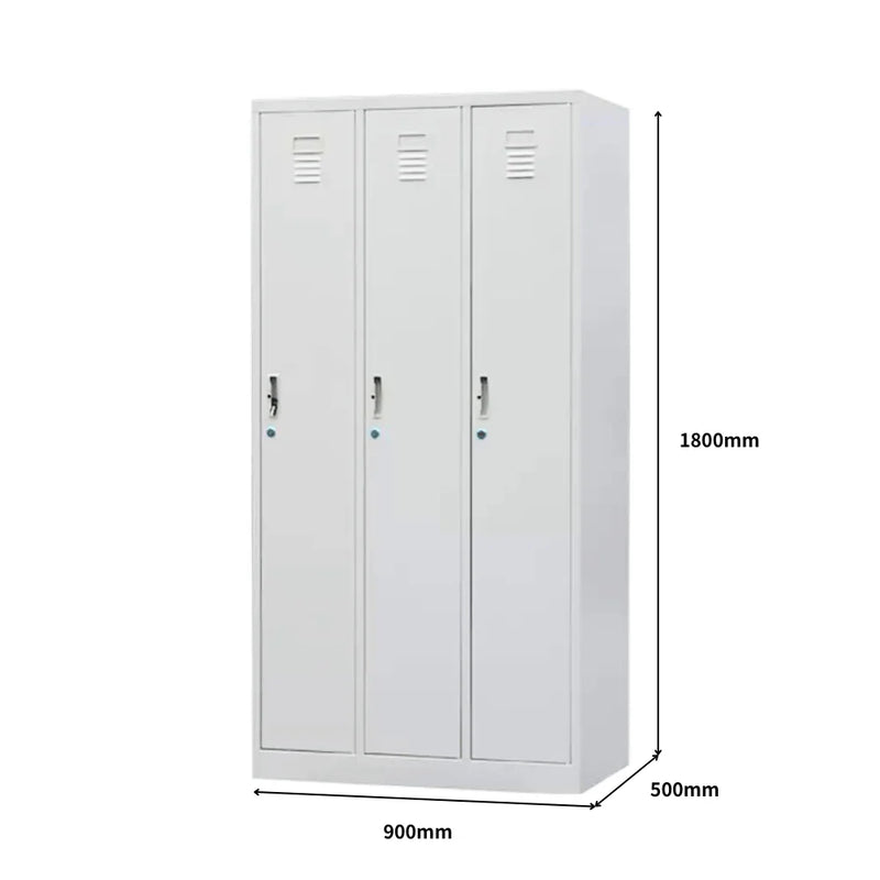SST008 Preci Office Metal Steel Storage Locker Wardrobe Cabinet