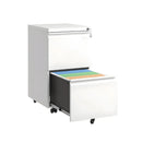 SST016 Solido Double-layer drawer Metal stainless steel movable drawer file cabinet