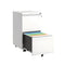 SST016 Solido Double-layer drawer Metal stainless steel movable drawer file cabinet