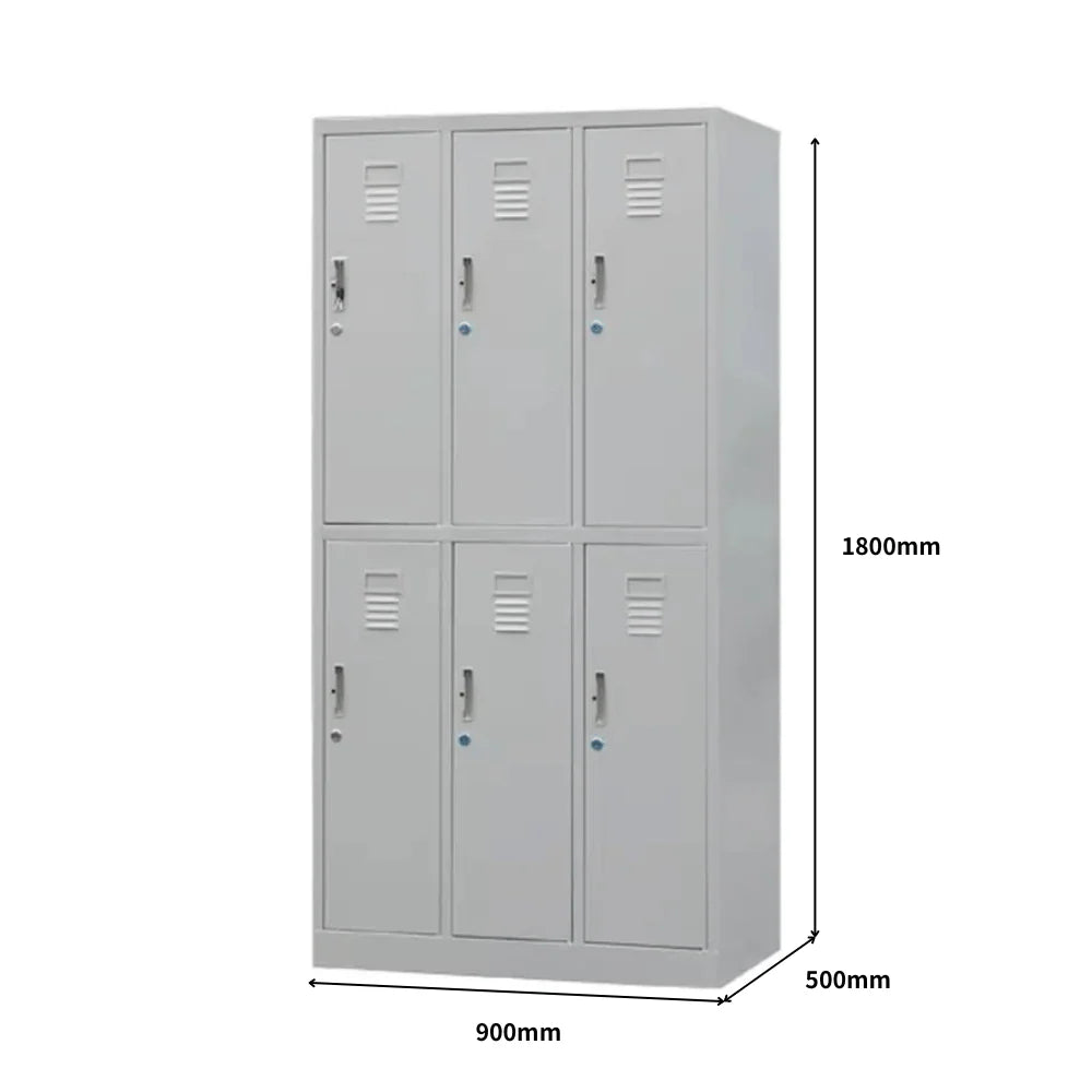SST008 Preci Office Metal Stainless Steel Locker and Wardrobe