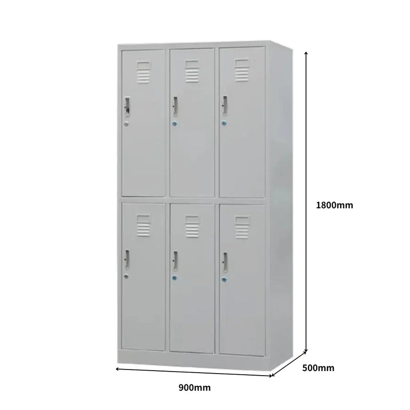 SST008 Preci Office Metal Steel Storage Locker Wardrobe Cabinet
