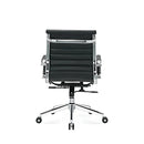 EC105C EAMES Styles Medium back genuine leather reception chair
