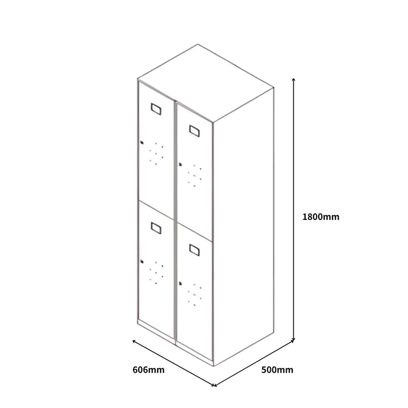 SST007 Tecno office thin edge stainless steel metal handle storage cabinet wardrobe