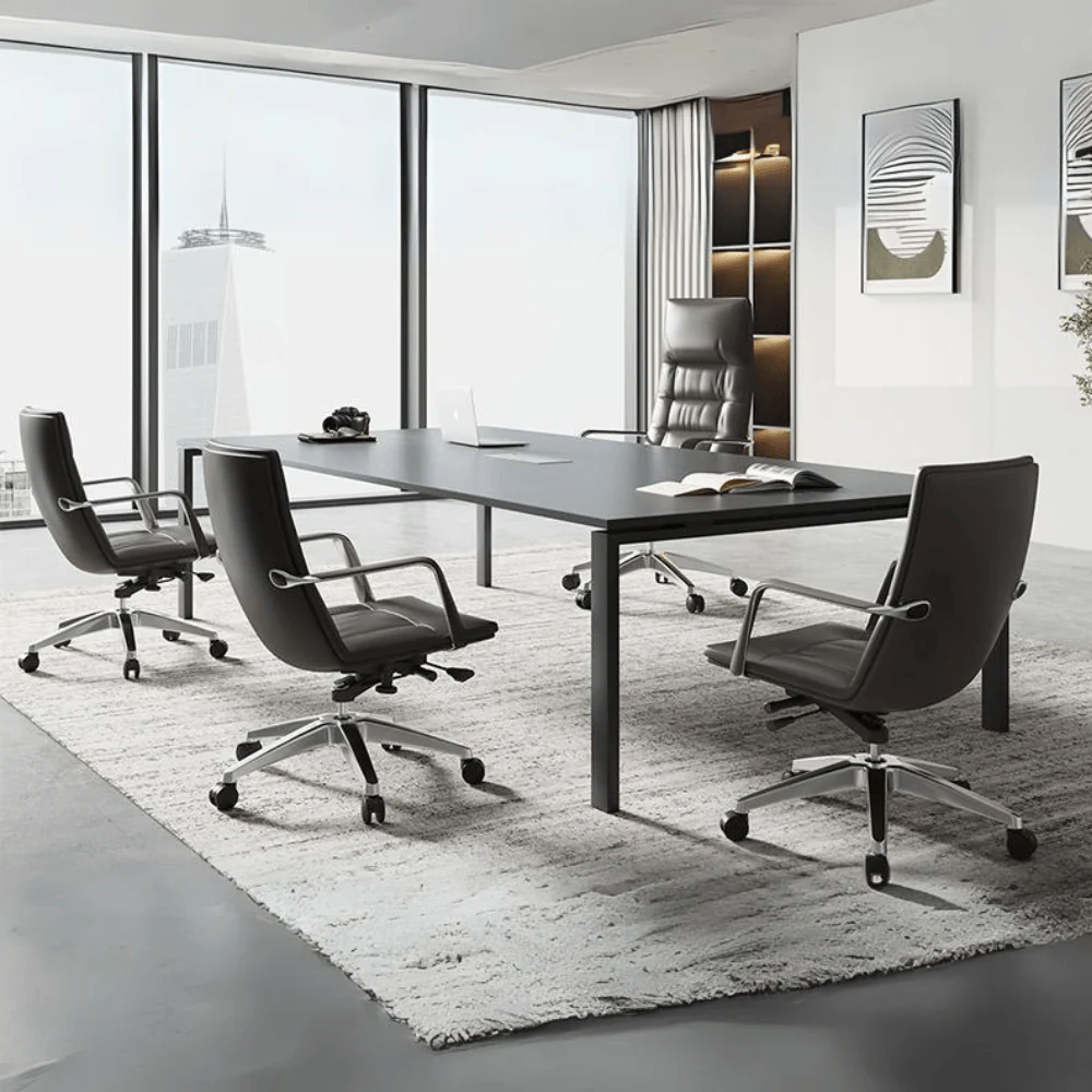 KH525-L Patri Medium back leather office chair Management office chair