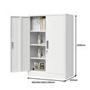 SST012 Minimal Office Metal Steel Double Door Cover File Cabinet