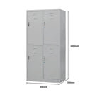 SST008 Preci Office Metal Steel Storage Locker Wardrobe Cabinet