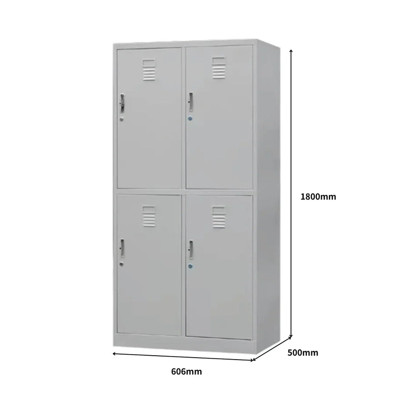SST008 Preci Office Metal Steel Storage Locker Wardrobe Cabinet